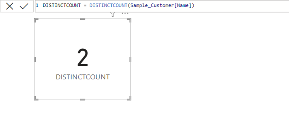 Power BI DAX Aggregation Functions